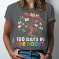 100 Days In The Books Reading Teachers Librarians School Unisex Jersey T-Shirt