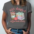 100 Days Of Coffee And Chaos Coquette Bow Book Apple Unisex Jersey T-Shirt 100 Days Of Coffee And Chaos Coquette Bow Book Apple Unisex Jersey T-Shirt
