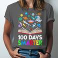 100th Day Of School Astronaut Books Space 100 Days Smarter Unisex Jersey T-Shirt 100th Day Of School Astronaut Books Space 100 Days Smarter Unisex Jersey T-Shirt