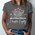 1945 Chapter Eighty 80th Birthday Books Themed 80 Year Old Unisex Jersey T-Shirt 1945 Chapter Eighty 80th Birthday Books Themed 80 Year Old Unisex Jersey T-Shirt