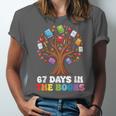 67 Days In The Books Reading Teacher 67th Day Of School Kids Unisex Jersey T-Shirt 67 Days In The Books Reading Teacher 67th Day Of School Kids Unisex Jersey T-Shirt