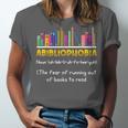 Abibliophobia Fear Of Running Out Of Books Read Book Unisex Jersey T-Shirt Abibliophobia Fear Of Running Out Of Books Read Book Unisex Jersey T-Shirt