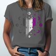 Ace Pride Book With Stars Moons And Magic Hand Unisex Jersey T-Shirt Ace Pride Book With Stars Moons And Magic Hand Unisex Jersey T-Shirt
