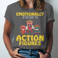 Action Figure Collector Comic Books Unisex Jersey T-Shirt Action Figure Collector Comic Books Unisex Jersey T-Shirt