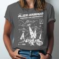 Alien Abduction UFO Lovers Comic Book Style Shirt Unisex Jersey T-Shirt