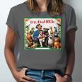 Animal Doctor & Communicator Dr Dolittle Children's Book Cover Unisex Jersey T-Shirt Animal Doctor & Communicator Dr Dolittle Children's Book Cover Unisex Jersey T-Shirt