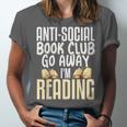Anti Social Book Club Go Away I'm Reading Unisex Jersey T-Shirt
