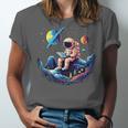 Astronaut Reading Book In Space Books Lover Bookworm Unisex Jersey T-Shirt Astronaut Reading Book In Space Books Lover Bookworm Unisex Jersey T-Shirt