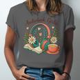 Audiobook Girlie Headphones Book Tea Love Unisex Jersey T-Shirt Audiobook Girlie Headphones Book Tea Love Unisex Jersey T-Shirt