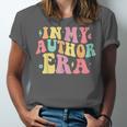 In My Author Era Writer Reading Writing Book Author Unisex Jersey T-Shirt