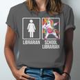 Back To School Library Unicorn Book Lover School Librarian Unisex Jersey T-Shirt Back To School Library Unicorn Book Lover School Librarian Unisex Jersey T-Shirt