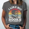 I LIKE BIG BOOKS AND I CANNOT LIE Book Lover Print Unisex Jersey T-Shirt I LIKE BIG BOOKS AND I CANNOT LIE Book Lover Print Unisex Jersey T-Shirt