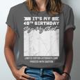 Birthday It's My 40th Birthday Guest Book Birthday Party Unisex Jersey T-Shirt