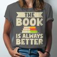 The Book Is Always Better Thriller Unisex Jersey T-Shirt