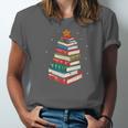 Book Christmas Tree Book Lover Teacher Librarian Men Women Unisex Jersey T-Shirt Book Christmas Tree Book Lover Teacher Librarian Men Women Unisex Jersey T-Shirt