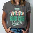 Book Fair Queen Literature School Book Fair Event Unisex Jersey T-Shirt Book Fair Queen Literature School Book Fair Event Unisex Jersey T-Shirt