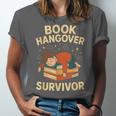 Book Hangover Survivor Reading Humor Librarian Bibliophiles Unisex Jersey T-Shirt