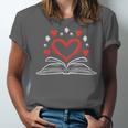 Book Heart Read Book Reading Librarian Men Women Kids Unisex Jersey T-Shirt Book Heart Read Book Reading Librarian Men Women Kids Unisex Jersey T-Shirt