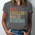 Book Lover Austen Literature What Excellent Boiled Potatoes Unisex Jersey T-Shirt Book Lover Austen Literature What Excellent Boiled Potatoes Unisex Jersey T-Shirt