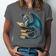 Book Lover Bookworm Reading Books Dragon Sci-Fi Character Unisex Jersey T-Shirt Book Lover Bookworm Reading Books Dragon Sci-Fi Character Unisex Jersey T-Shirt