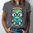 Book Lover Frankenstein's Monster With Reading Glasses Unisex Jersey T-Shirt Book Lover Frankenstein's Monster With Reading Glasses Unisex Jersey T-Shirt