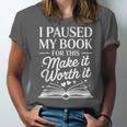 Book Lover Reading Quote For Reading Teacher Unisex Jersey T-Shirt Book Lover Reading Quote For Reading Teacher Unisex Jersey T-Shirt
