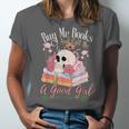 Book Lover Saying Buy Me Books And Call Me A Good Girl Unisex Jersey T-Shirt Book Lover Saying Buy Me Books And Call Me A Good Girl Unisex Jersey T-Shirt