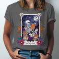Book Lover Tarot Card The Reader Mystic Skeleton Unisex Jersey T-Shirt Book Lover Tarot Card The Reader Mystic Skeleton Unisex Jersey T-Shirt