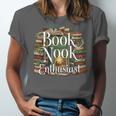 Book Nook Enthusiast Cozy Library Reader Collector Unisex Jersey T-Shirt Book Nook Enthusiast Cozy Library Reader Collector Unisex Jersey T-Shirt
