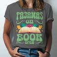 Book And Pajama Pajamas On Book Open Unisex Jersey T-Shirt