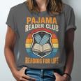 Book And Pajamas Reading Bedtime Unisex Jersey T-Shirt Book And Pajamas Reading Bedtime Unisex Jersey T-Shirt