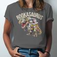 Book Reading Dinosaur T-Rex Dino Bookworm Unisex Jersey T-Shirt Book Reading Dinosaur T-Rex Dino Bookworm Unisex Jersey T-Shirt