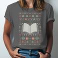 Book Reading Ugly Christmas Unisex Jersey T-Shirt Book Reading Ugly Christmas Unisex Jersey T-Shirt
