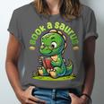 Book A Saurus Bookasaurus Dinosaur Book Girls Boys Toddler Unisex Jersey T-Shirt Book A Saurus Bookasaurus Dinosaur Book Girls Boys Toddler Unisex Jersey T-Shirt