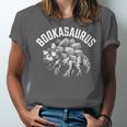Book T-Rex Dino Bookworm Reading Book Dinosaur Unisex Jersey T-Shirt Book T-Rex Dino Bookworm Reading Book Dinosaur Unisex Jersey T-Shirt