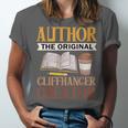 Book Writer Cliffhanger Creator Author Book Writing Novelist Unisex Jersey T-Shirt Book Writer Cliffhanger Creator Author Book Writing Novelist Unisex Jersey T-Shirt