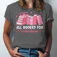 All Booked For Valentines Couple Bookworms Valentine’s Day Unisex Jersey T-Shirt All Booked For Valentines Couple Bookworms Valentine’s Day Unisex Jersey T-Shirt