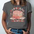 All Booked For Valentine’s Day Readers Teachers Bookworms Unisex Jersey T-Shirt