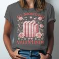 All Booked For Valentines Shirt Romantic Cupid Roses Books Unisex Jersey T-Shirt