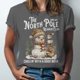 Bookish Christmas North Pole Book Club Snowman Book Worm Unisex Jersey T-Shirt Bookish Christmas North Pole Book Club Snowman Book Worm Unisex Jersey T-Shirt