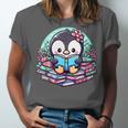 Bookish Penguin Heart A Readers Love Penguins Unisex Jersey T-Shirt Bookish Penguin Heart A Readers Love Penguins Unisex Jersey T-Shirt
