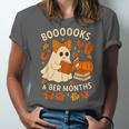 Books And BER Months Fall Librarian Reading Halloween Unisex Jersey T-Shirt Books And BER Months Fall Librarian Reading Halloween Unisex Jersey T-Shirt