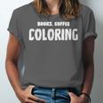 Books Coffee Coloring Unisex Jersey T-Shirt