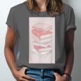 Books Flowers Art Flower Stack Pastel Feminine Unisex Jersey T-Shirt Books Flowers Art Flower Stack Pastel Feminine Unisex Jersey T-Shirt