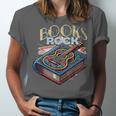 Books Rock Rock'n Roll Science Of Reading Teachers Guitar Unisex Jersey T-Shirt Books Rock Rock'n Roll Science Of Reading Teachers Guitar Unisex Jersey T-Shirt