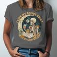 I Like My Books Spicy & My Coffee Icy Skeleton Read Book Unisex Jersey T-Shirt I Like My Books Spicy & My Coffee Icy Skeleton Read Book Unisex Jersey T-Shirt