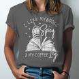 I Like My Books Spicy And My Coffee ICY Unisex Jersey T-Shirt I Like My Books Spicy And My Coffee ICY Unisex Jersey T-Shirt
