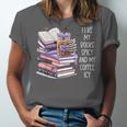 I Like My Books Spicy ShirtI Like Books Spicy & Coffee ICY Unisex Jersey T-Shirt I Like My Books Spicy ShirtI Like Books Spicy & Coffee ICY Unisex Jersey T-Shirt