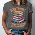 Booktrovert Literature Book Reading Books Reader Unisex Jersey T-Shirt