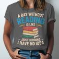 Bookworm A Day Without Reading Is Like Cute Reading Books Unisex Jersey T-Shirt Bookworm A Day Without Reading Is Like Cute Reading Books Unisex Jersey T-Shirt